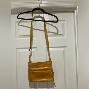 Hobo leather crossbody purse